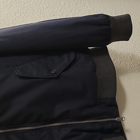 Gant The Wicker Bomber Jacket - Navy - Medium - Picture 7 of 16